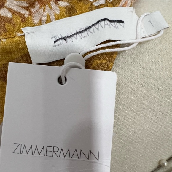 Zimmermann Pattie Linen Minidress - Picture 10 of 14